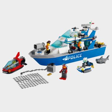 The LEGO City Police Patrol Boat
