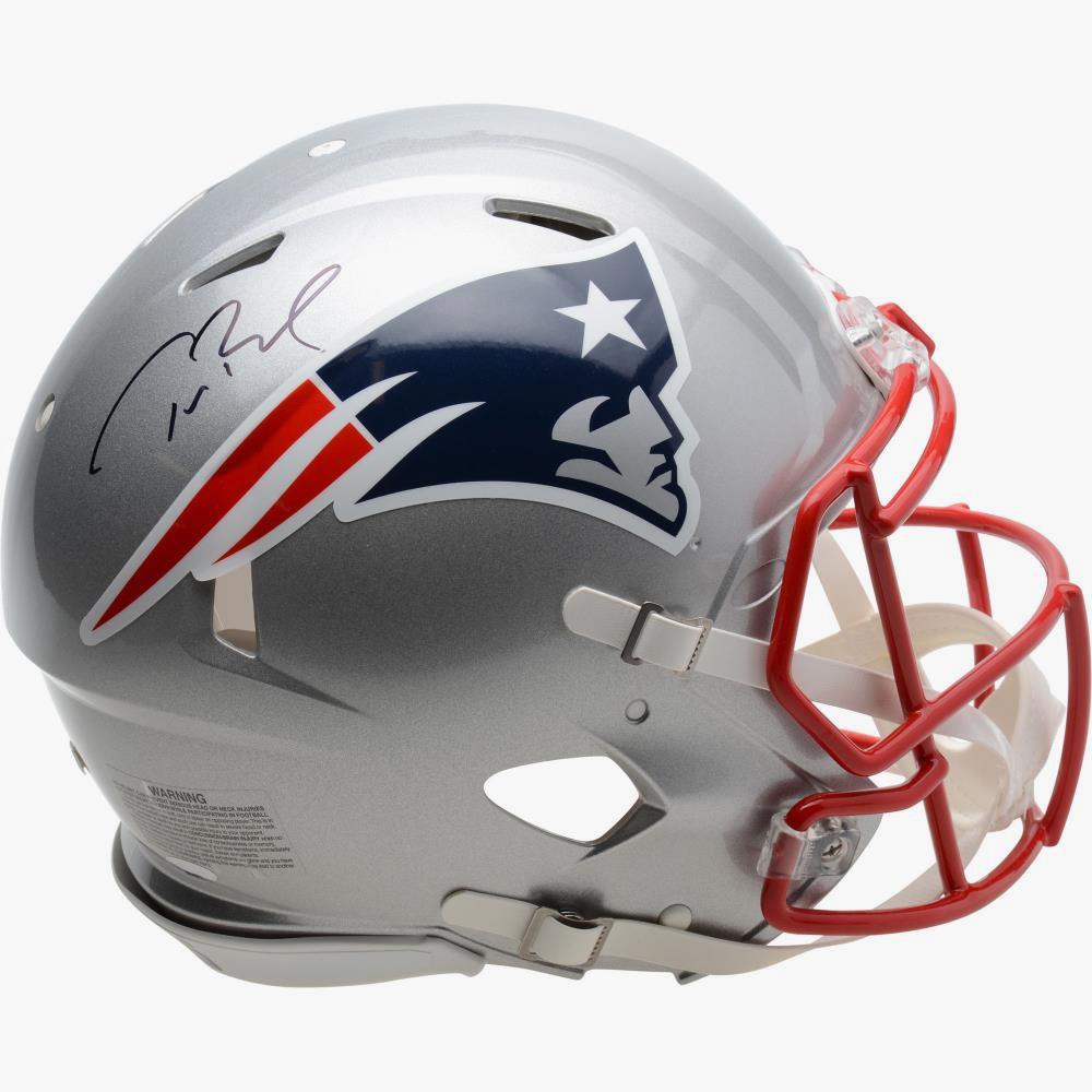 Tom Brady Autographed Football Helmet - Patriots