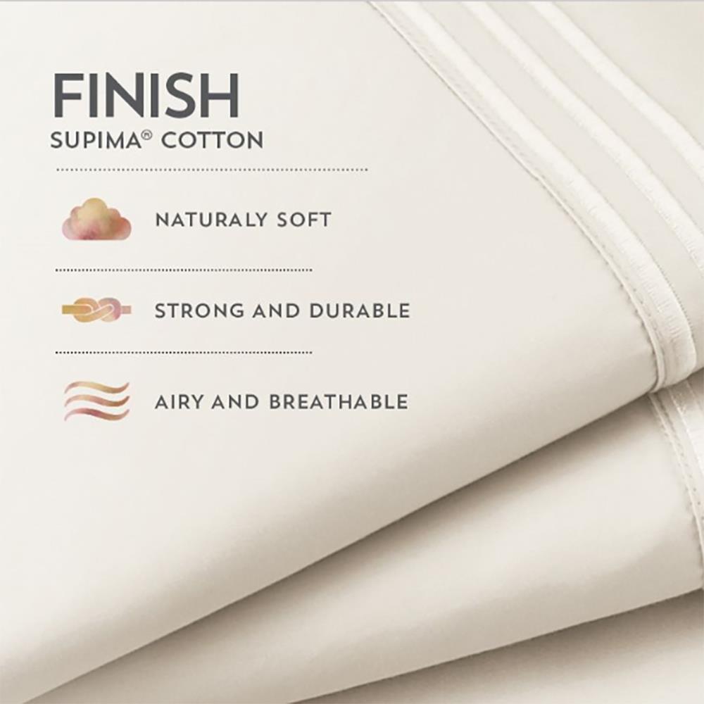 The Superior Supima Cotton Sheet Set - Hammacher Schlemmer