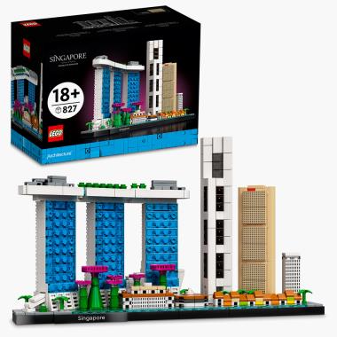 The LEGO Architecture Singapore Skyline