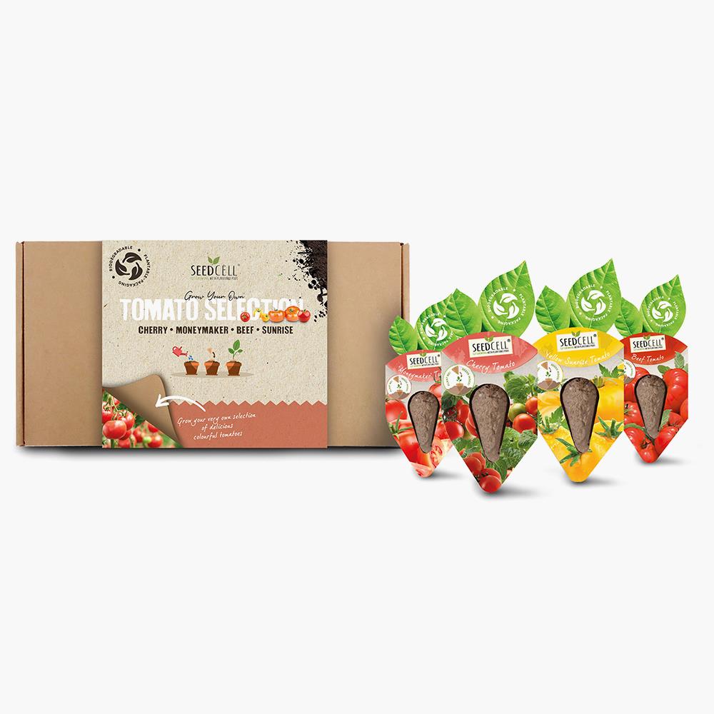Foolproof Vegetable Seed Pods - Tomatoes , Outdoor Lawn & Garden By Hammacher Schlemmer