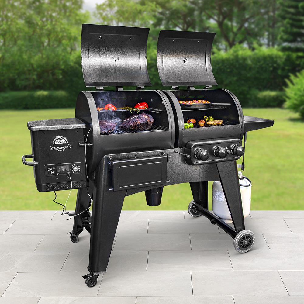 Advanced Wood Pellet And Gas Grill