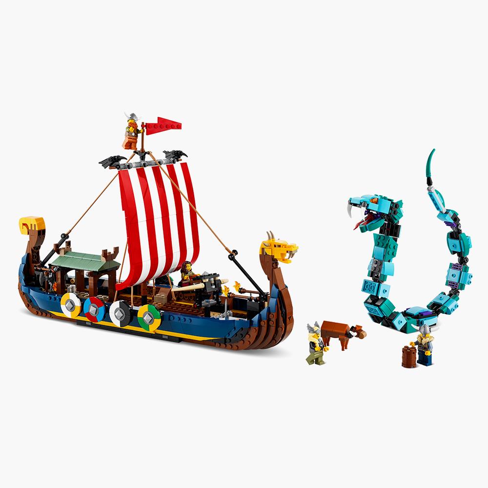LEGO Creator 3-in-1 Viking Ship And The Midgard Serpent