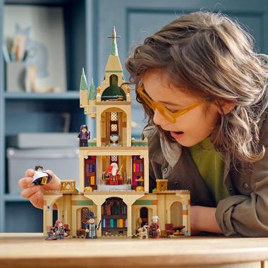 The LEGO Harry Potter Hogwarts: Dumbledore's Office - Hammacher Schlemmer