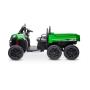 The Two Passenger Six Wheeler Dump Truck Ride On - Hammacher Schlemmer