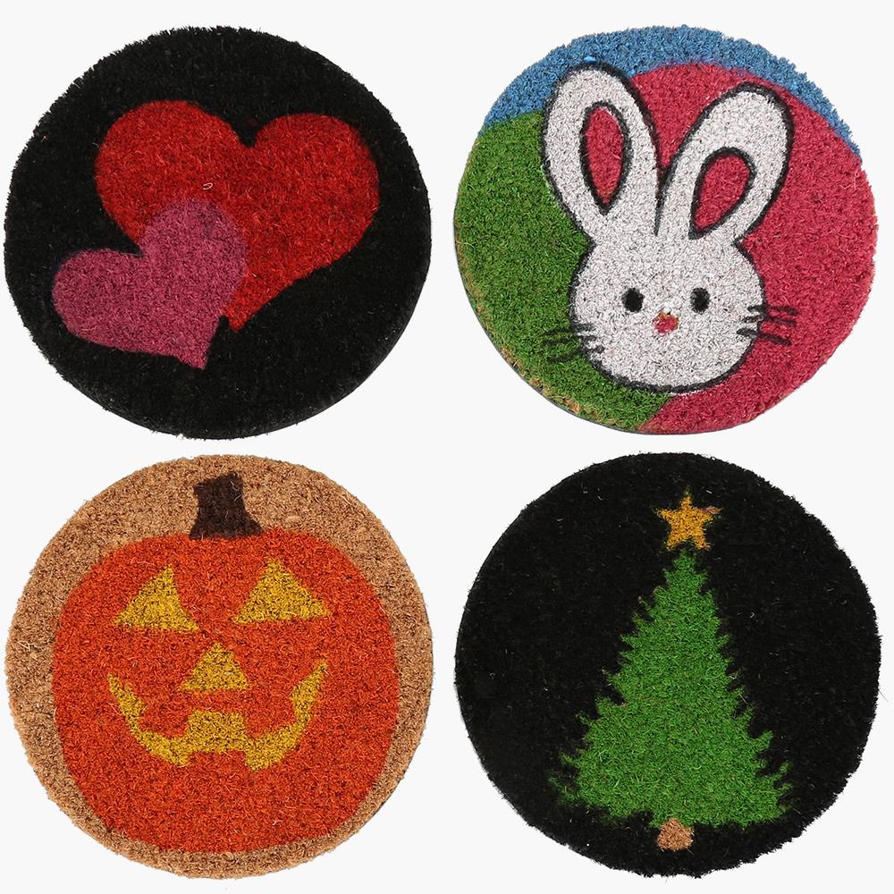 Holiday Doormat Inserts For The Interchangeable Personalized Doormat