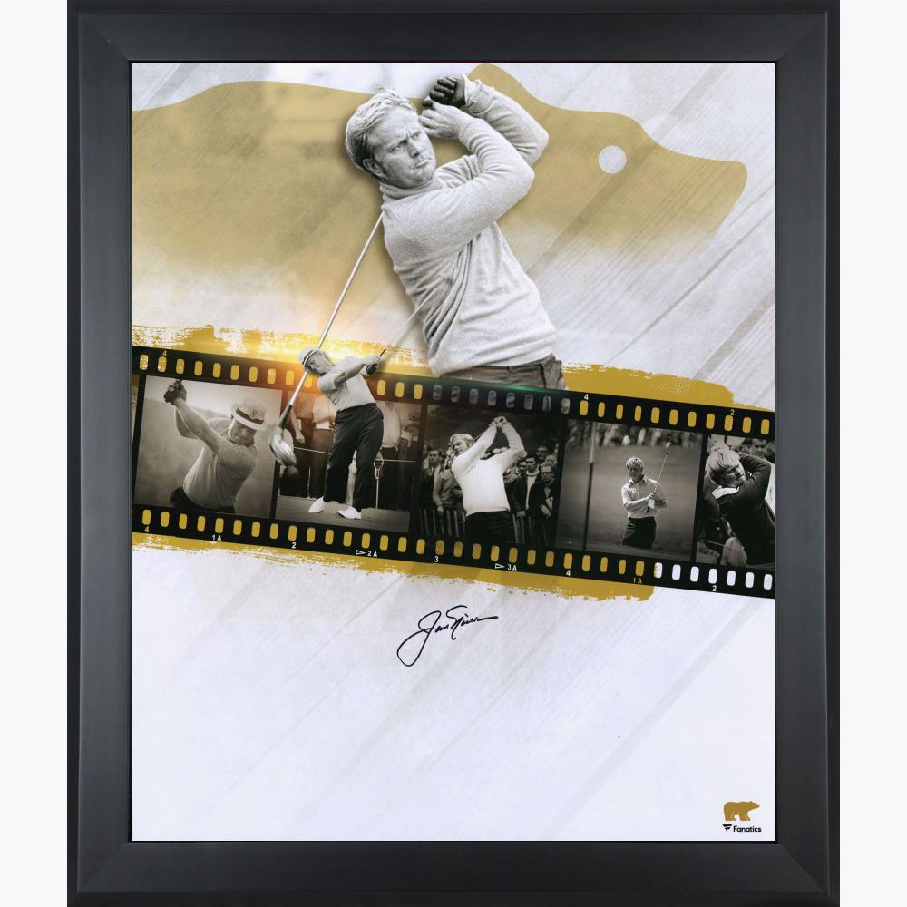 Jack Nicklaus Autographed Photo Collage