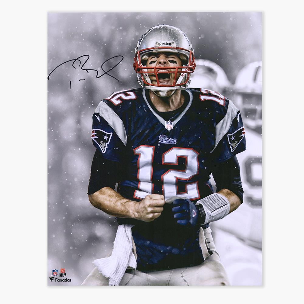 Tom Brady Autographed Photograph - Patriots