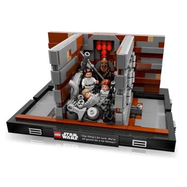 LEGO Star Wars Death Star Trash Compactor Diorama Series 75339 Adult  Building Set with 6 Star Wars Figures including Princess Leia, Chewbacca &  R2-D2