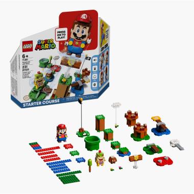 The LEGO Super Mario Adventures with Mario Starter Course