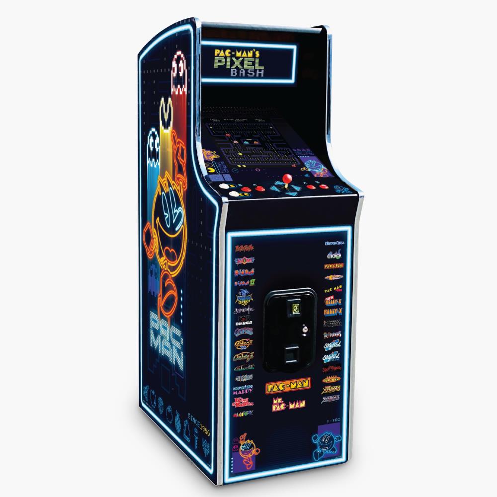Pac-Man Pixel Bash Neon Arcade