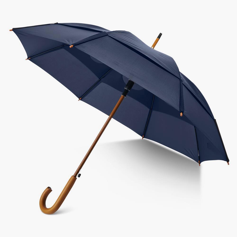 Superior Windproof Stick Umbrella - Black