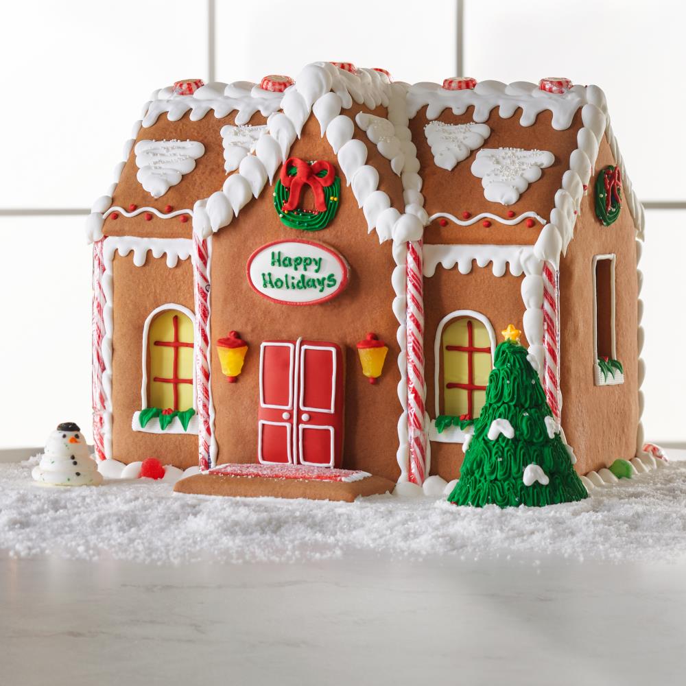 Gingerbread Manor - Non-Personalized - White