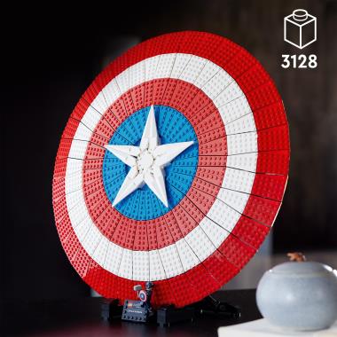 The LEGO Marvel Captain America's Shield