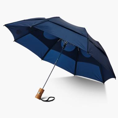 The Personalized Superior Windproof Compact Umbrella - Hammacher Schlemmer