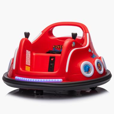 The Children s 12V Bumper Car Ride On Hammacher Schlemmer