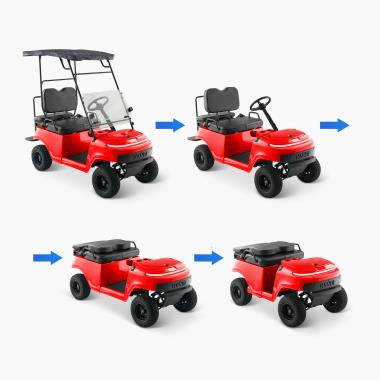 Fashion collapsible golf buggies