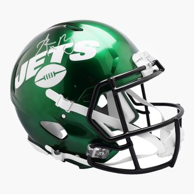 The Aaron Rodgers Autographed Football Helmet (NY Jets)