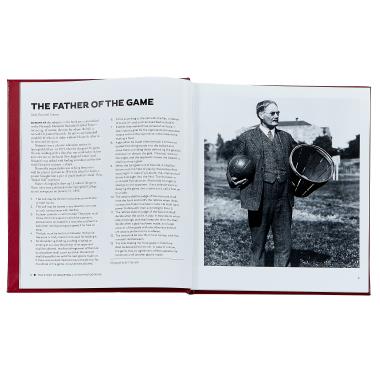 The Story of Basketball Handmade Leather Book