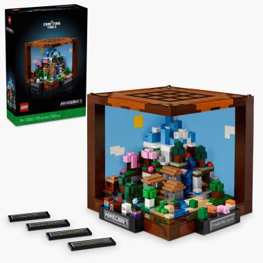 The LEGO Minecraft Crafting Table
