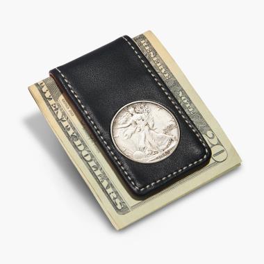 The Year To Remember Leather Money Clip