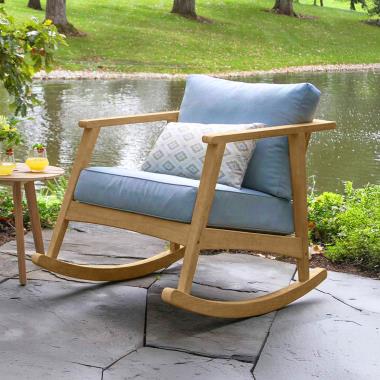 The Cape Cod Cushioned Rocking Chair