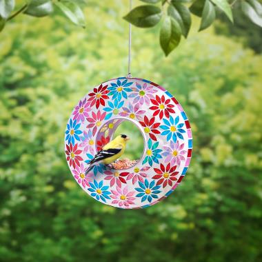 The Springtime Mosaic Birdfeeder