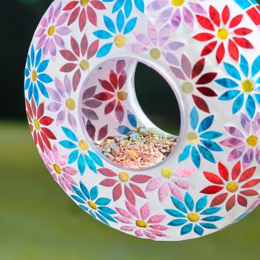 The Springtime Mosaic Birdfeeder