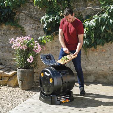 The 3X Faster Tumbling Composter