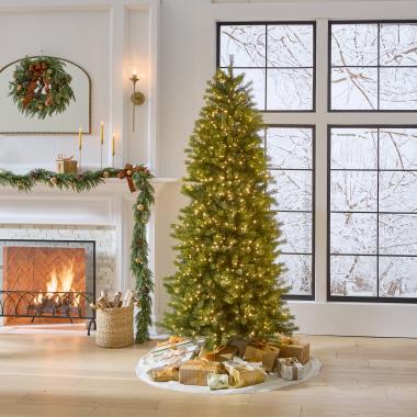 The Twinkling Starry Night Fir Christmas Tree