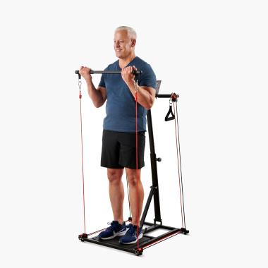 The Easy Balance Steel Stilts - Hammacher Schlemmer