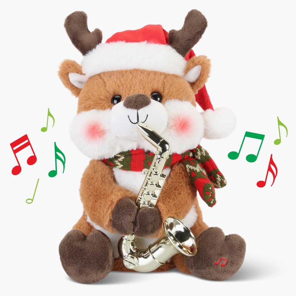 Saxophone Playing Reindeer
