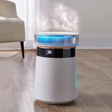 The Advanced Technology Warm Mist Humidifier - Hammacher Schlemmer