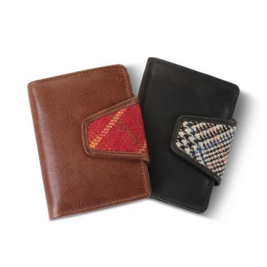 The Scottish Tweed Leather Wallet