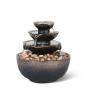 The Illuminated Zen Fountain - Hammacher Schlemmer