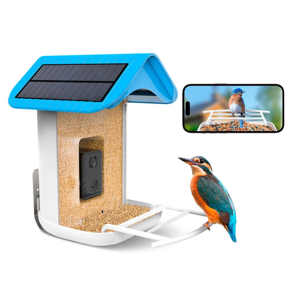 AI Bird Watching Solar Feeder