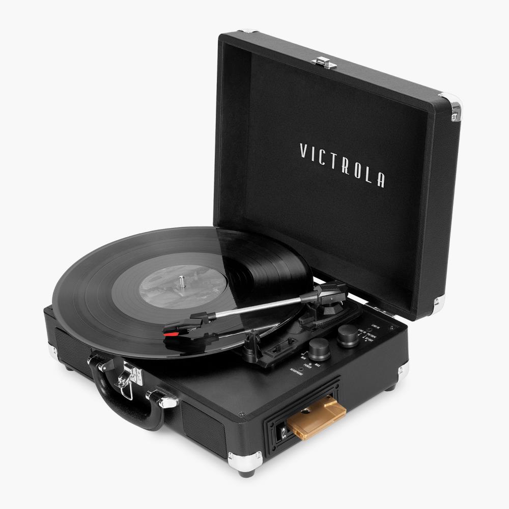 Suitcase Record And Cassette Victrola
