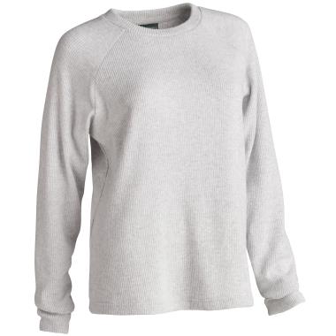 The Plush Ribbed Loungewear Sweatshirt