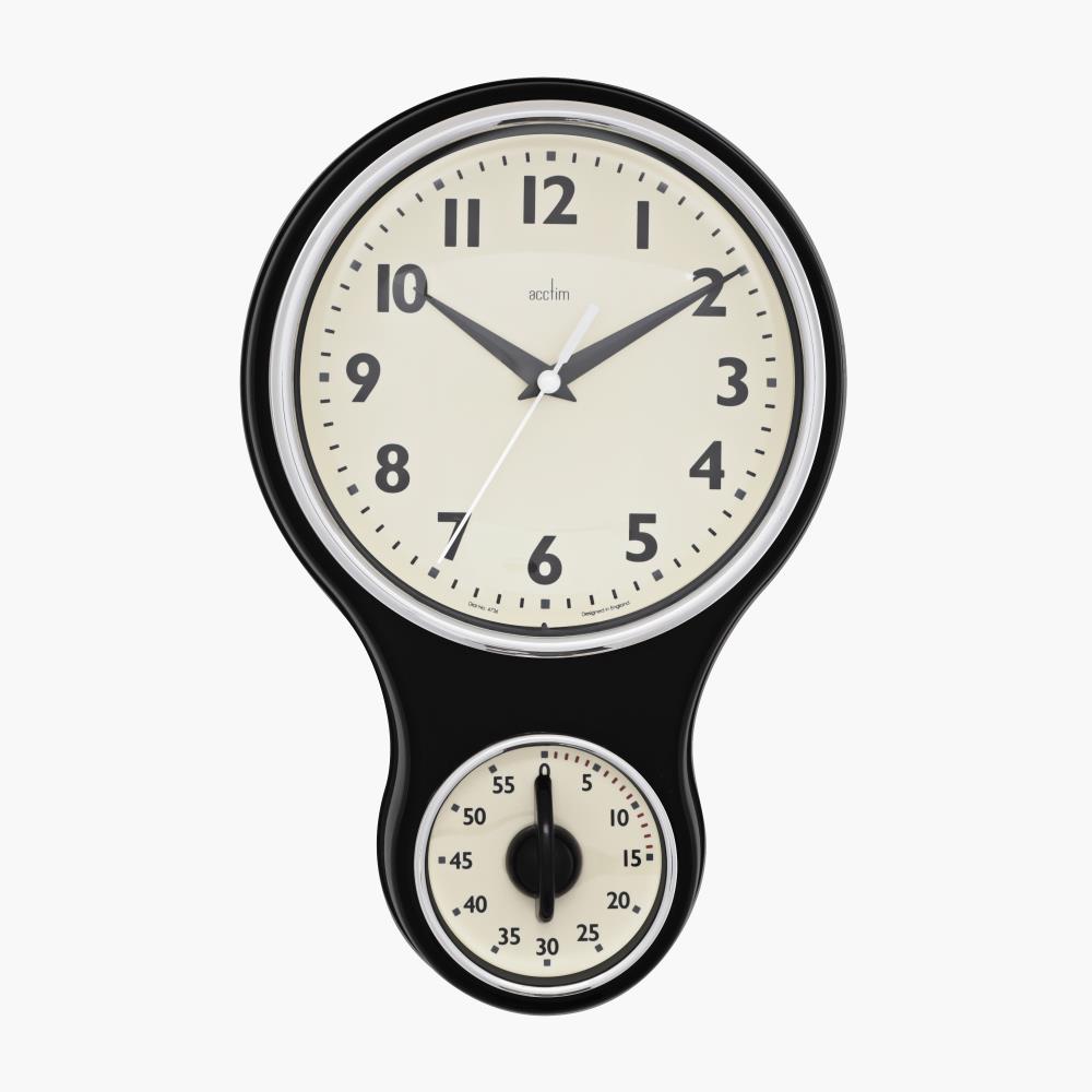 Classic Kitchen Timer Wall Clock