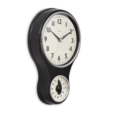 The Classic Kitchen Timer Wall Clock - Hammacher Schlemmer