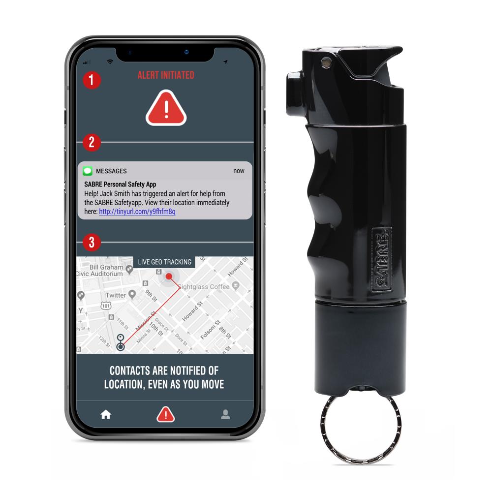 Pepper Spray With GPS Alert