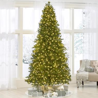 The Remote Controlled Height Adjustable Christmas Tree - Hammacher Schlemmer