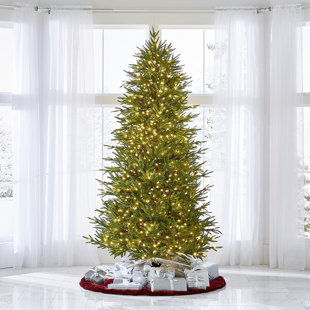 World's Best Prelit Fraser Fir - 8.5' Slim LED - White Christmas Tree