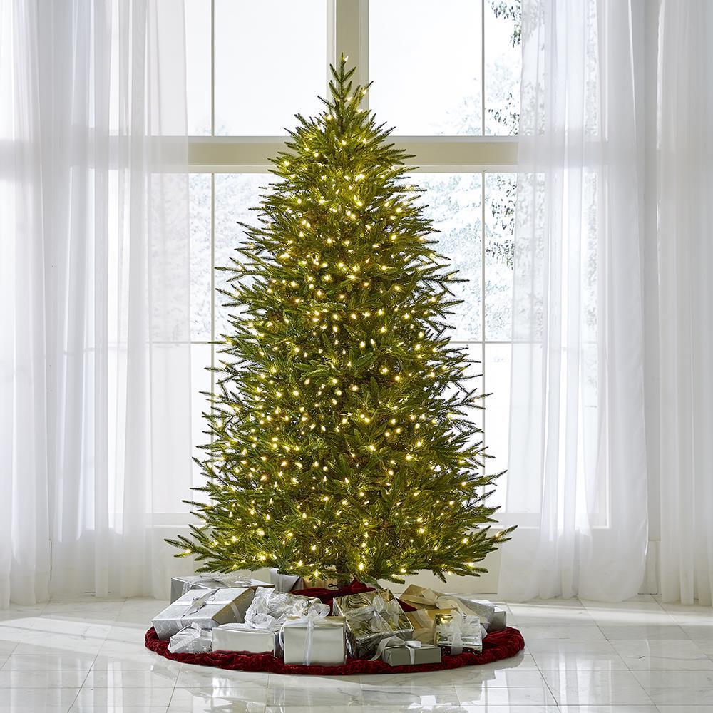 World's Best Prelit Fraser Fir - 7.5' Slim LED - White Christmas Tree
