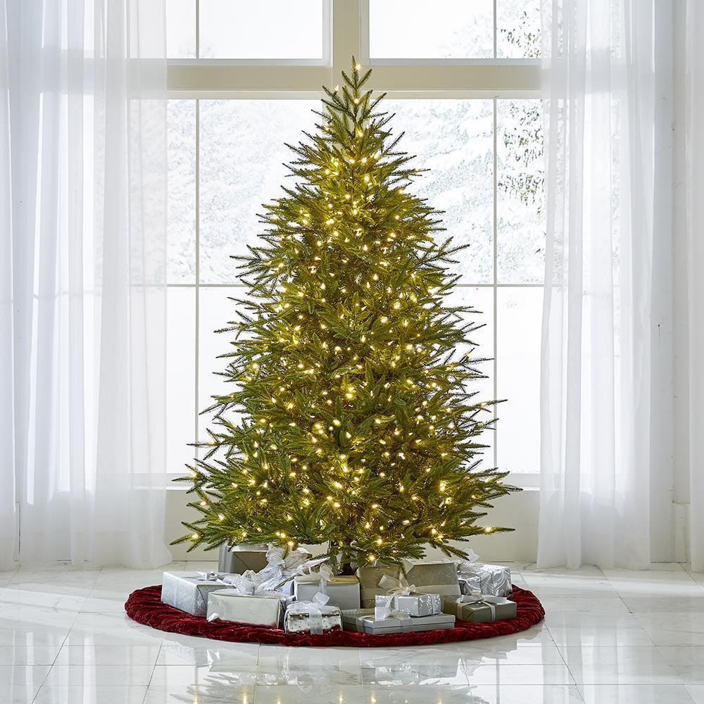 World's Best Prelit Fraser Fir - 6.5' Slim LED - White Christmas Tree