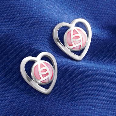 The CR Mackintosh Rose Earrings