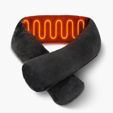 The Heated Microfleece Plush Scarf