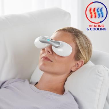 The Headache And Tension Relieving Eye Massager - Hammacher Schlemmer