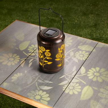 The Solar Flower Shadow Lamp. 