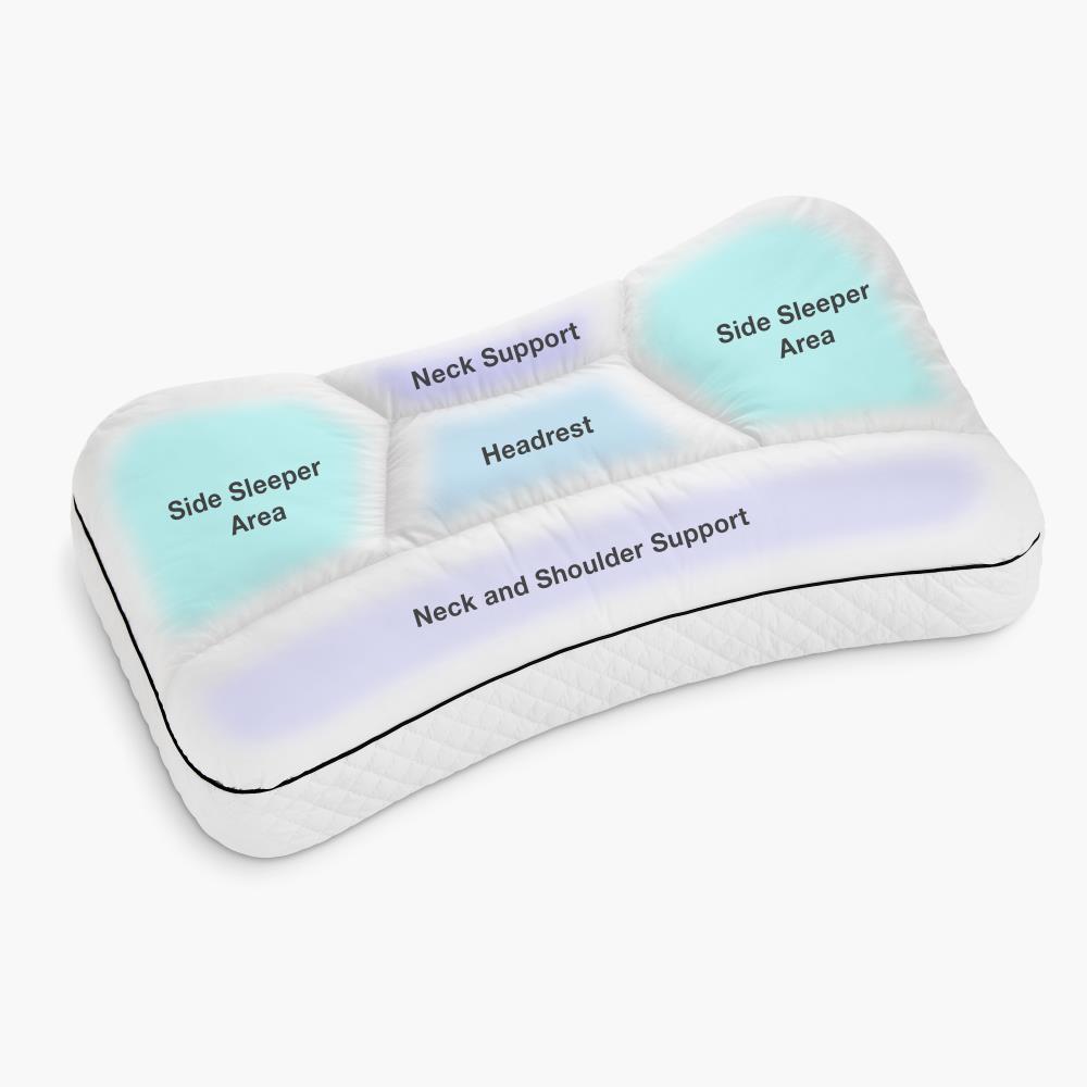 Multi Position Support Pillow - White